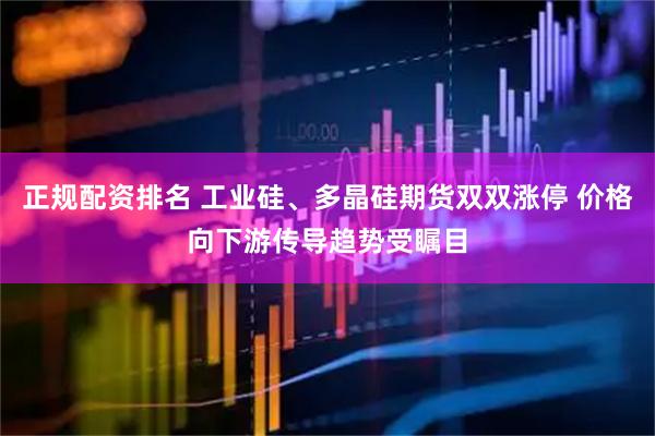正规配资排名 工业硅、多晶硅期货双双涨停 价格向下游传导趋势受瞩目